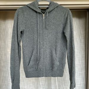 Juicy couture zip up cashmere sweater